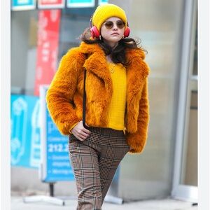 Faux Fur Coat Jacket- perfect Mabel jacket